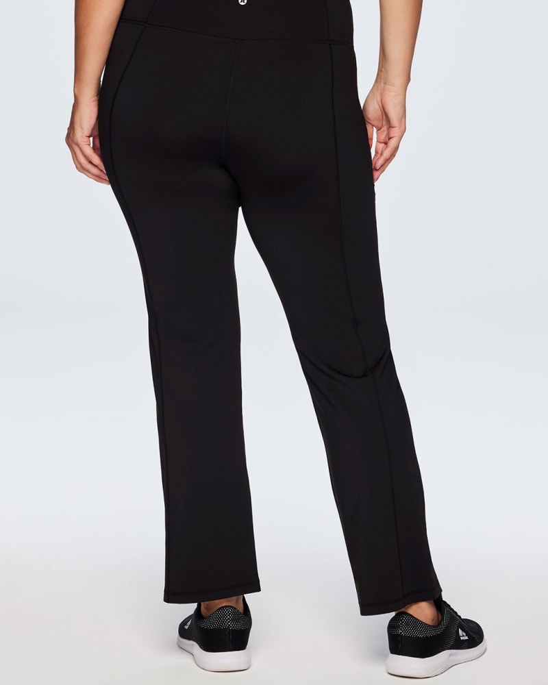 Plus Prime Fleece Slim Bootcut Pant Black